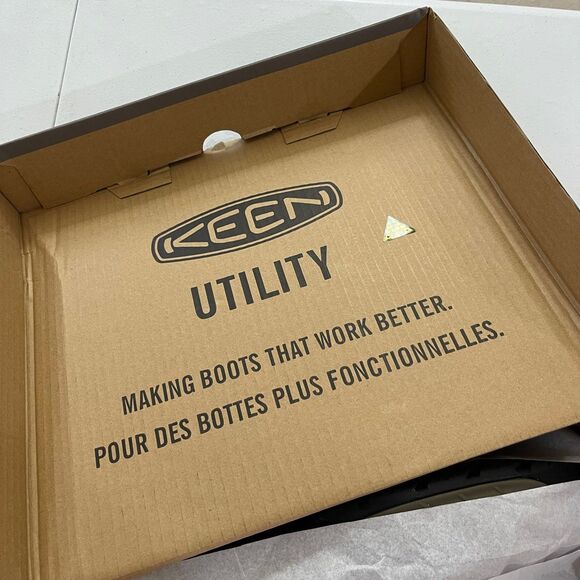 KEEN Utility Mid Flint II Waterproof Soft Toe Work Boots | Men’s 13 | NEW - Picture 8 of 10